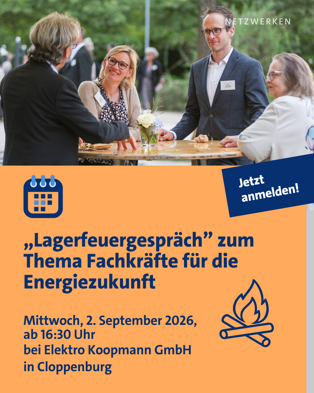 Lagerfeuergespräch