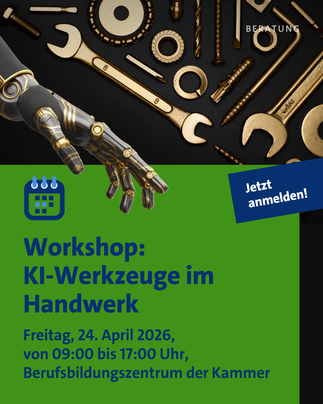 Workshop: KI-Werkzeuge im Handwerk 
