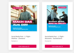 Neue Motive der Imagekampagne