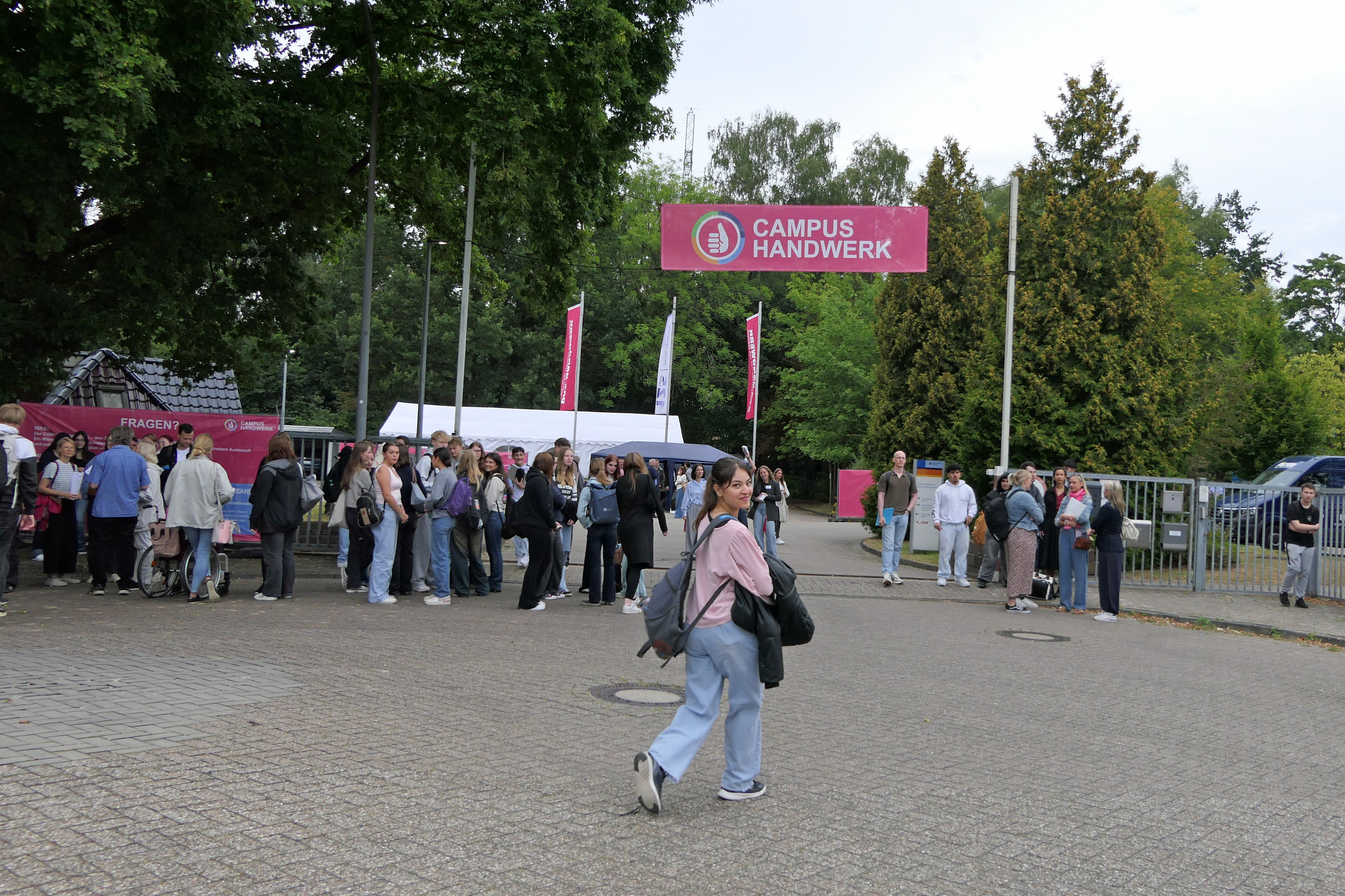 : Neuer Ansatz, neuer Name: Aus dem „Tag der Ausbildung“ ist „Campus Handwerk“ geworden. Zur Premiere kamen 1.400 Schülerinnen und Schüler.
