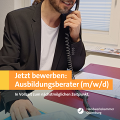 Stellenausschreibung Ausbildungsberater (m/w/d)