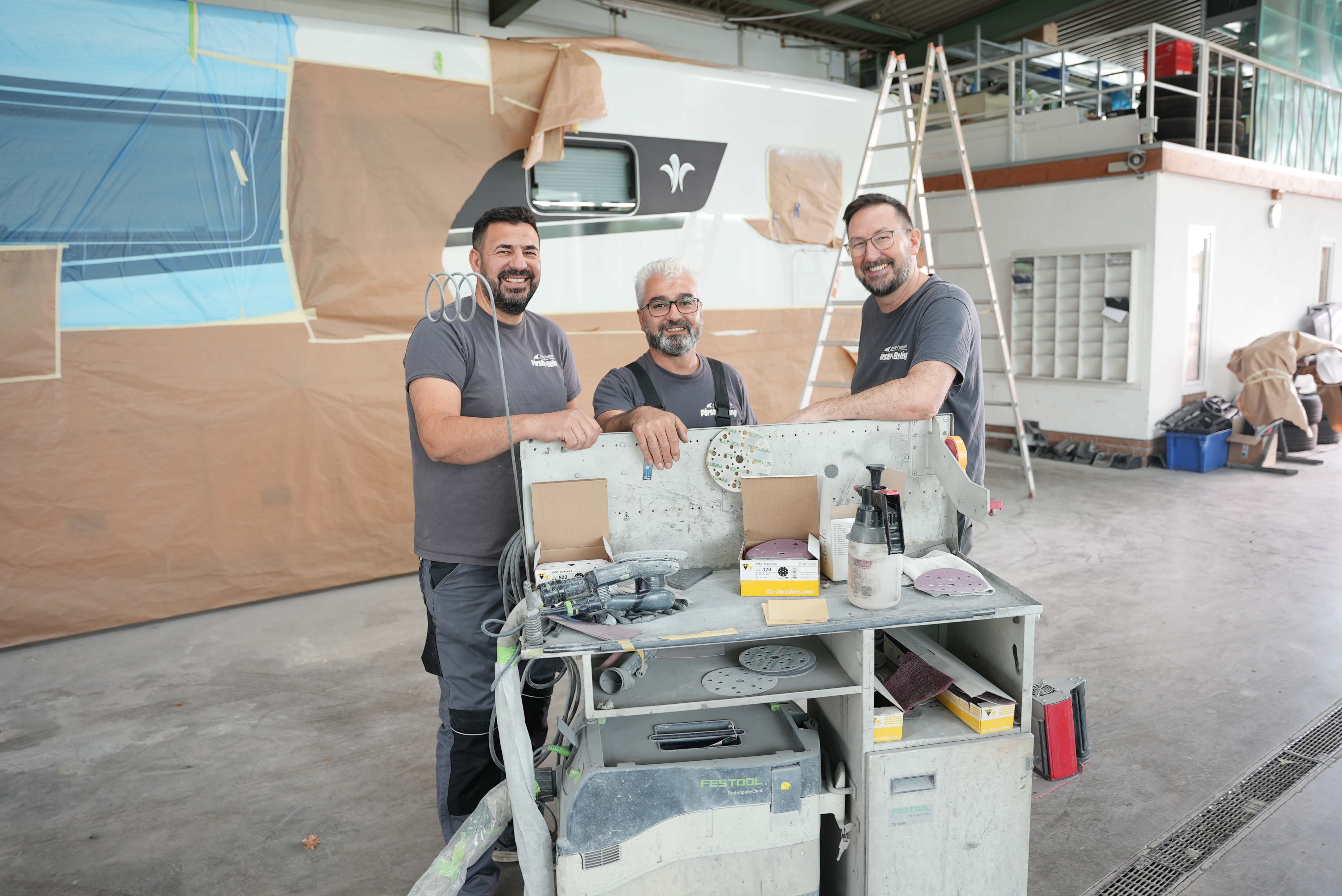 Trio wächst an seinen Aufgaben