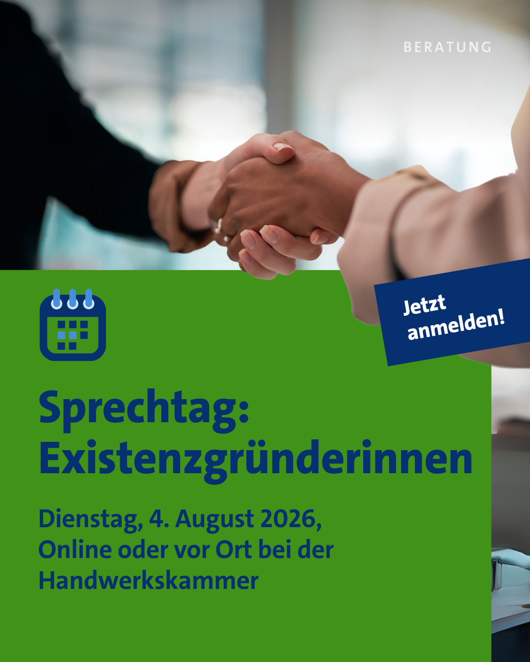 Sprechtag: Existenzgründerinnen