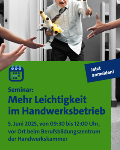 Mehr Leichtigkeit im Handwerksbetrieb