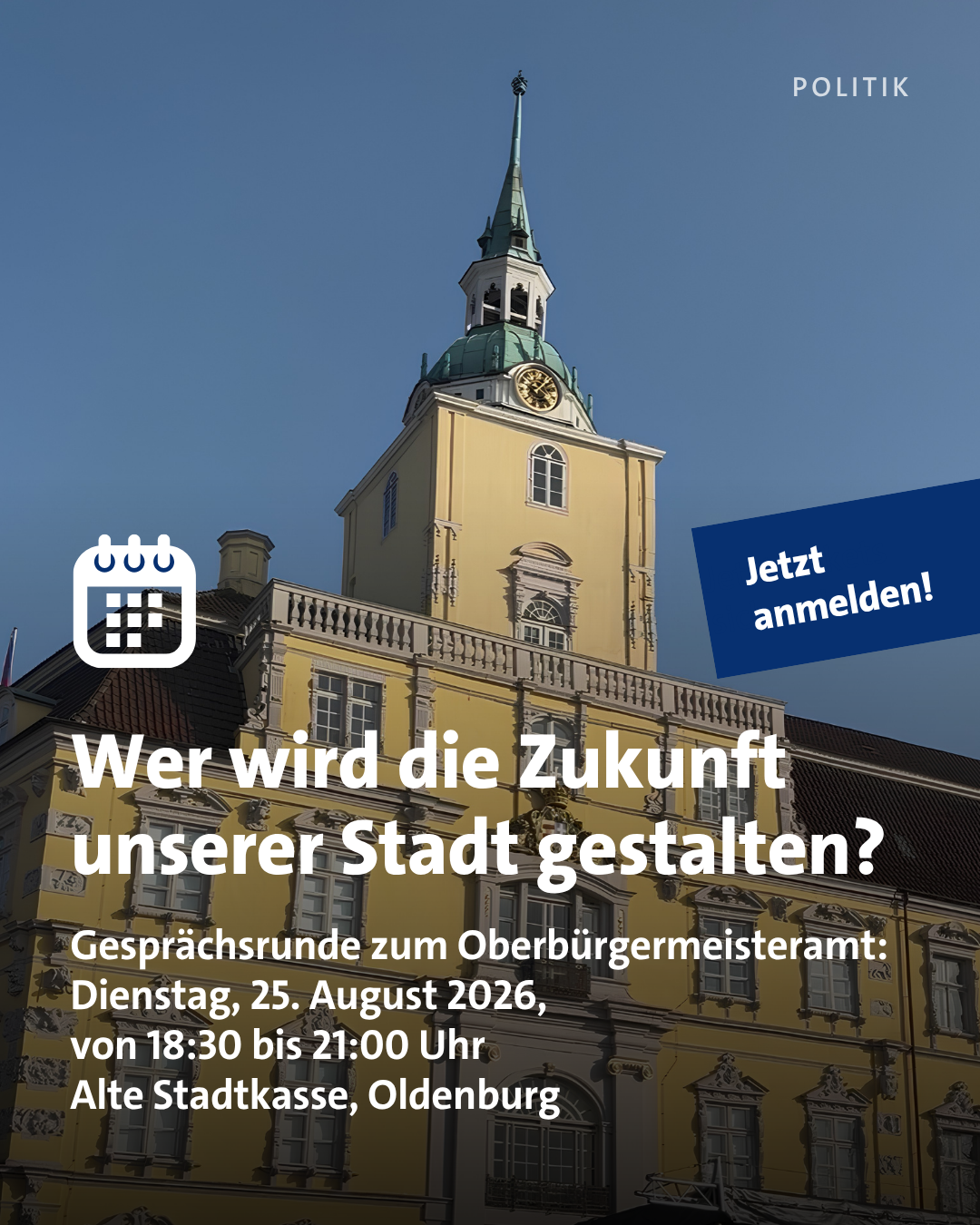 Wer wird die Zukunft unserer Stadt gestalten?