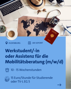 Stellenausschreibung Assistenz Mobilitätsberatung