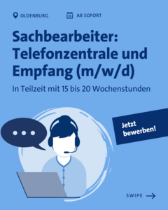 Stellenausschreibung Empfang und Telefonzentrale Stellenausschreibung Empfang und Telefonzentrale